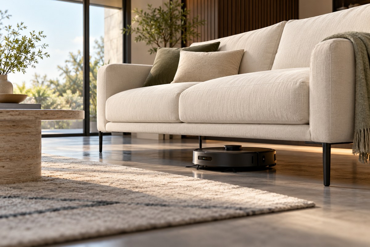 sofa chân cao dễ vệ sinh – ảnh minh họa thiết kế riêng