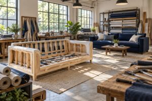 quy trình đặt sofa tại xưởng – ảnh minh họa thiết kế riêng