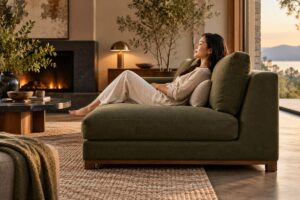 chọn độ sâu ghế sofa – ảnh minh họa thiết kế riêng