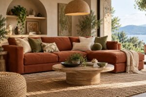 phối gối tựa cho sofa – ảnh minh họa thiết kế riêng